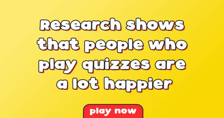 Banner for People who play quizzes are happier