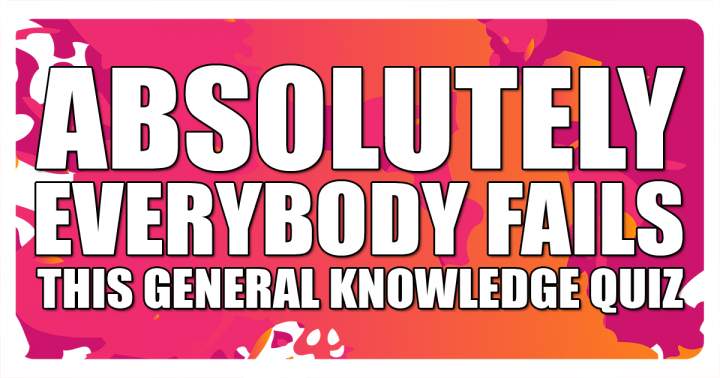 Banner for Mixed General Knowledge Quiz