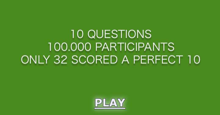 Banner for Can you score a perfect 10?