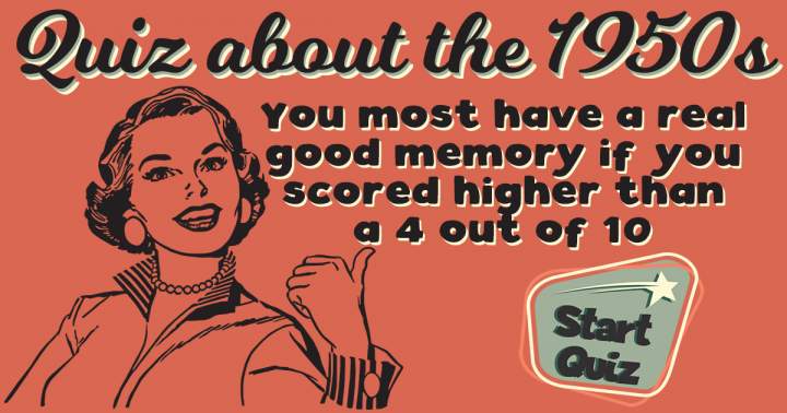 Banner for Hard Quiz About The 1950s