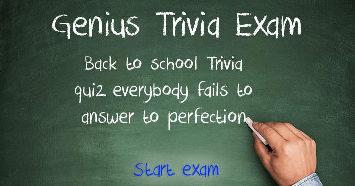 Banner for Genius Trivia Exam