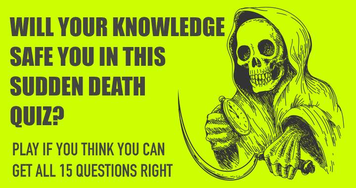 Banner for Sudden Death Quiz