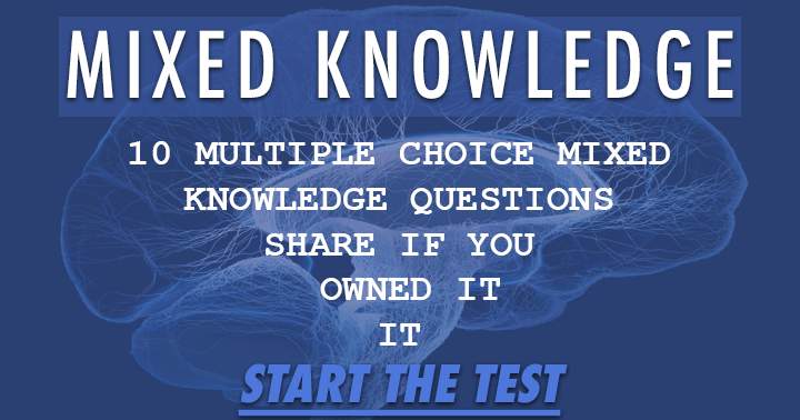 Banner for Are you able to get at least 7 answers correct in this mixed knowledge quiz?