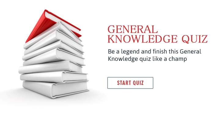 Banner for Only smart people score 75%+ in this general knowledge quiz!