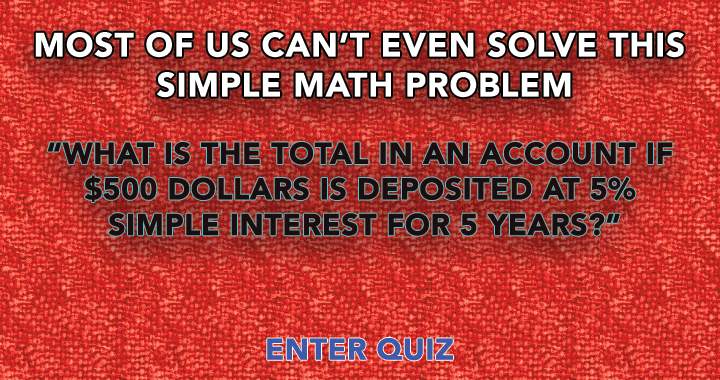 Banner for What is the answer to this math problem