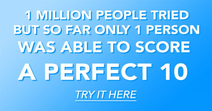 Banner for Are you smarter than 1 million people? Prove us!