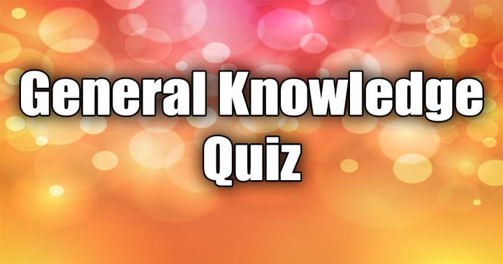 Banner for General Knowledge Quiz