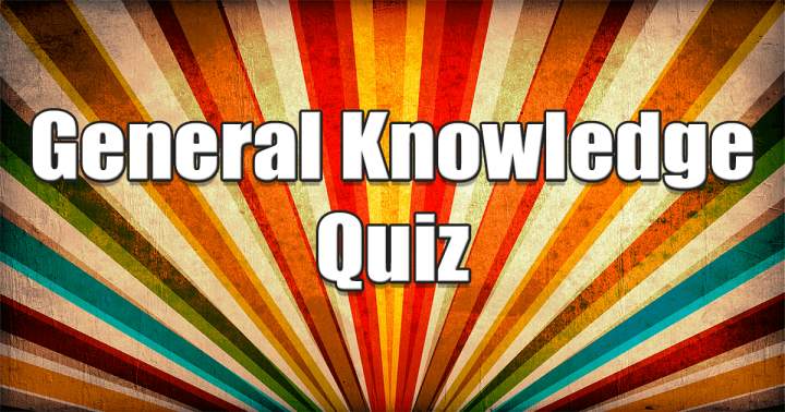 Banner for General Knowledge Quiz