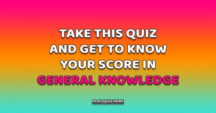 Banner for General Knowledge Quiz