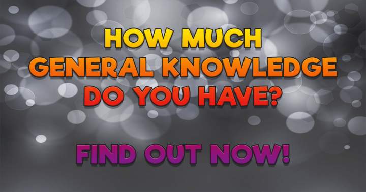 Banner for Mixed General Knowledge Quiz