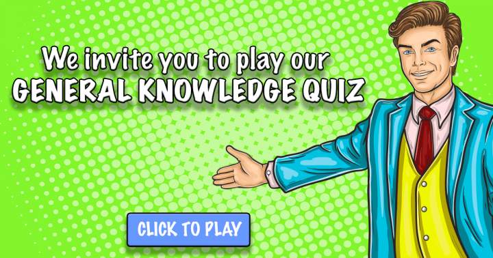 Banner for Play Our General Knowledge Quiz