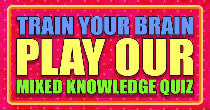 Banner for Mixed Knowledge Quiz