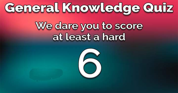 Banner for Challenging Knowledge Quiz