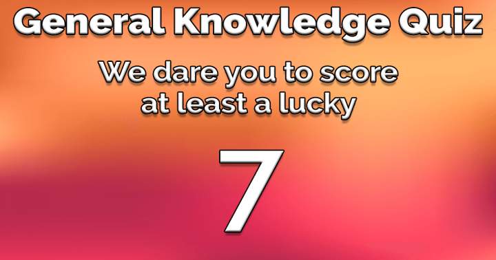 Banner for General Knowledge Quiz