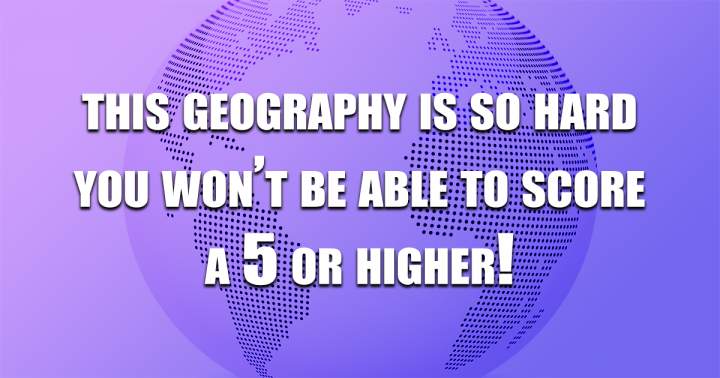 Banner for Fresh Quiz About Geography