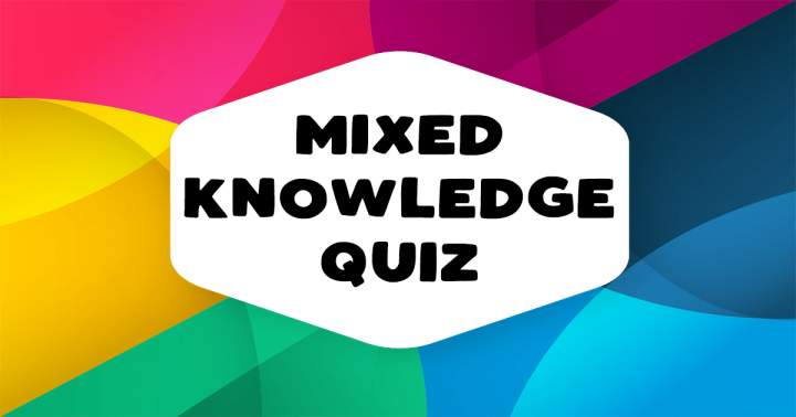 Banner for Mixed Knowledge Quiz