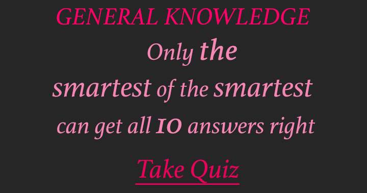 Banner for General Knowledge Quiz