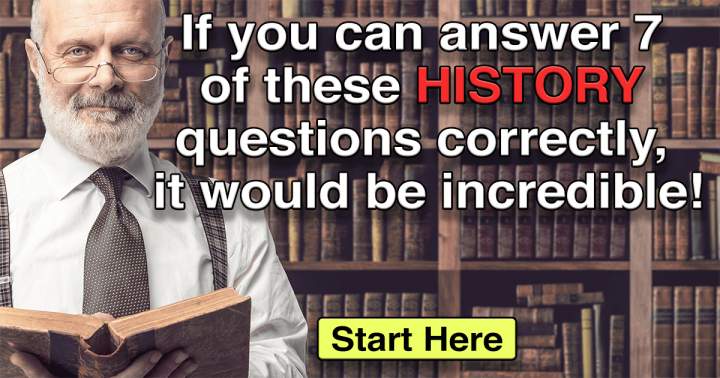 Banner for Challenging History Quiz