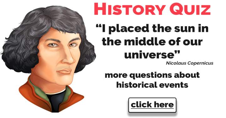 Banner for History Quiz