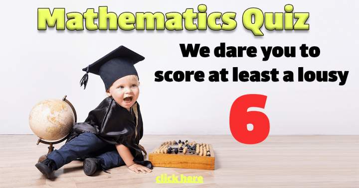 Banner for Mathematics Quiz