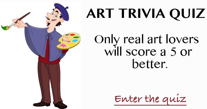 Banner for Art Trivia Quiz