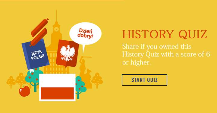 Banner for Share if you owned this History Trivia Quiz.