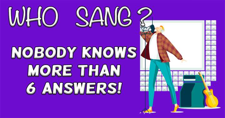 Banner for Who Sang These Songs?