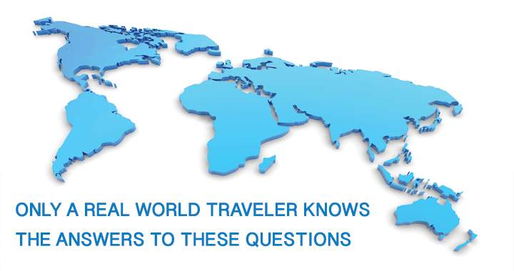 Banner for A Geography quiz for the real world travelers. 