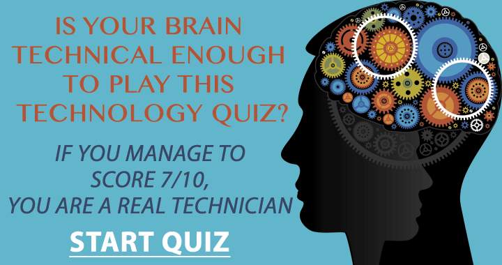 Banner for A Quiz For The Technicians Among Us!