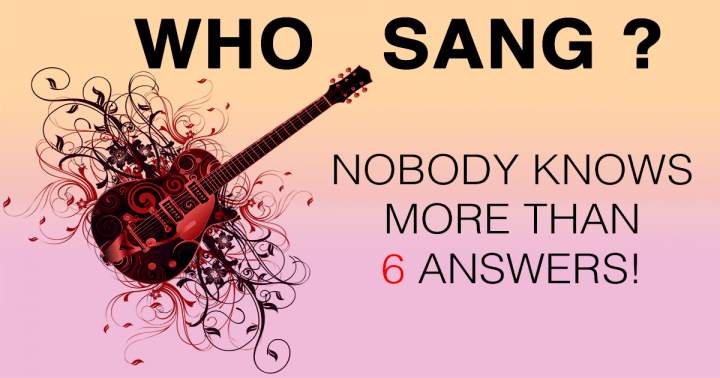 Banner for Who Sang These Songs?