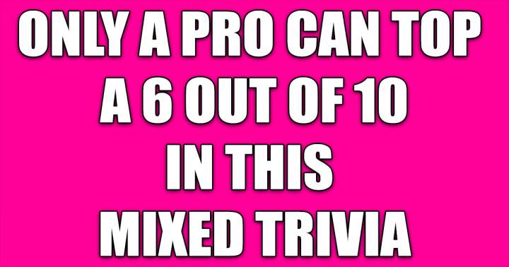 Banner for Mixed Trivia Quiz For Pro's