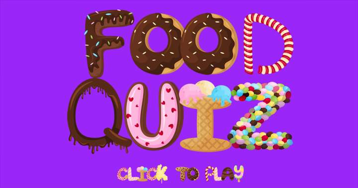 Banner for Food Quiz