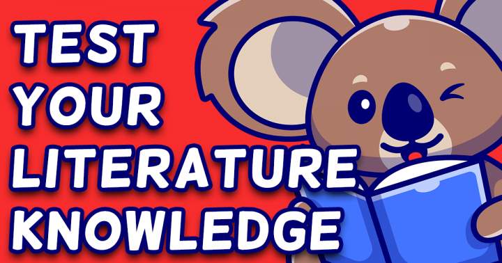 Banner for Literature Knowledge Quiz