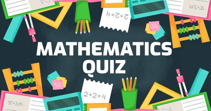 Banner for Mathematics Quiz