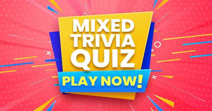 Banner for Mixed Trivia Quiz