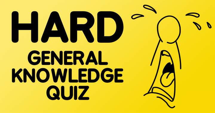 Banner for HARD General Knowledge Quiz