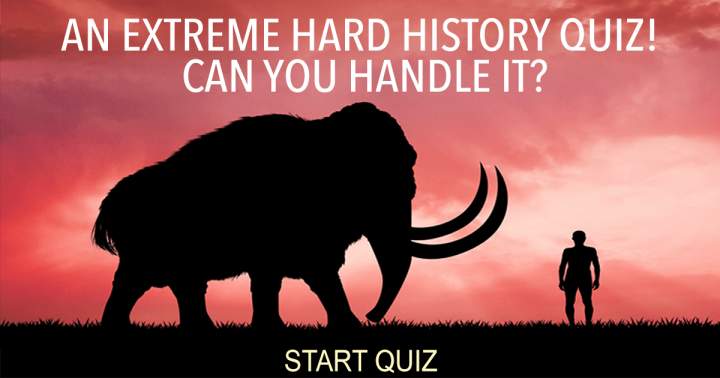 Banner for HARD History Quiz