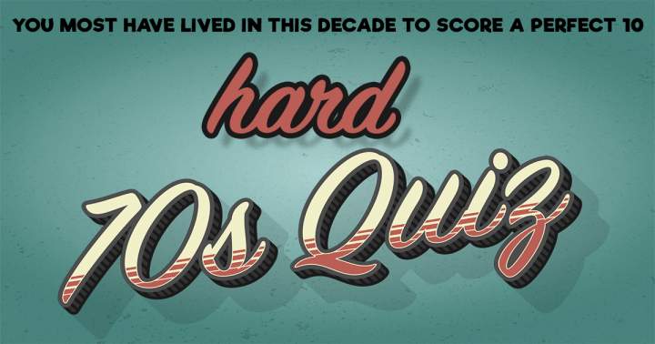 Banner for HARD 70s Quiz