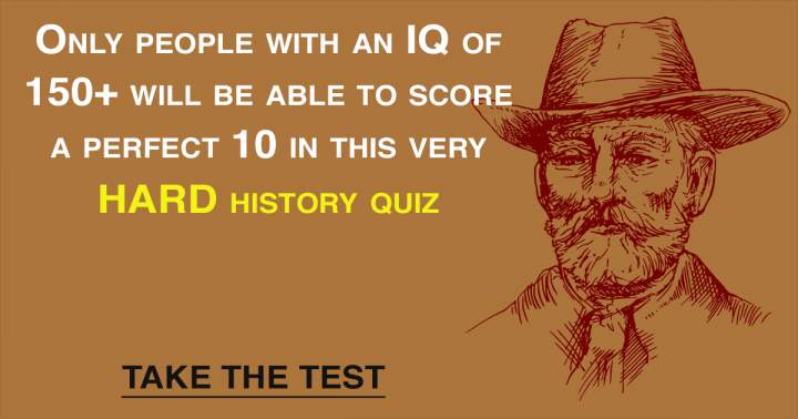 Banner for HARD History Quiz