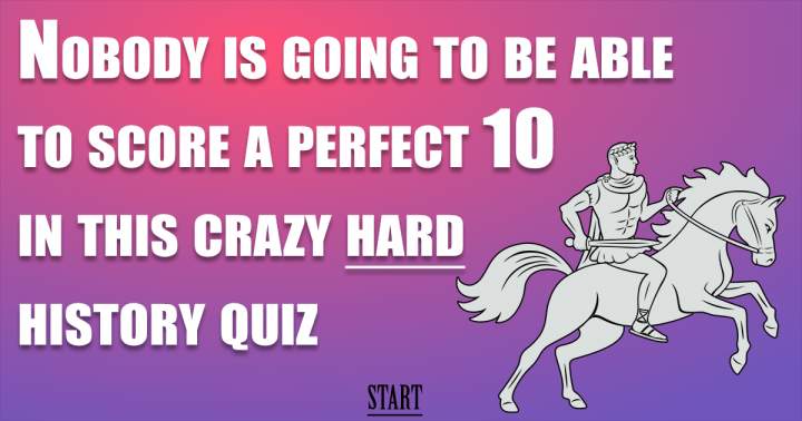 Banner for Crazy HARD History Quiz