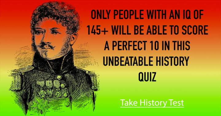 Banner for Unbeatable History Quiz