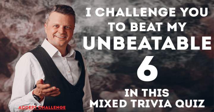 Banner for Challenging Mixed Trivia