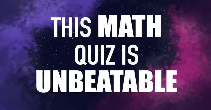 Banner for Unbeatable Math Quiz