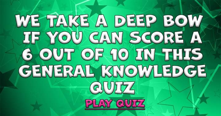 Banner for General Knowledge Questions