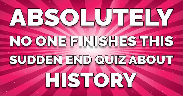 Banner for History Sudden End