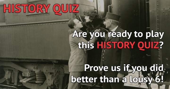 Banner for Play This History Quiz