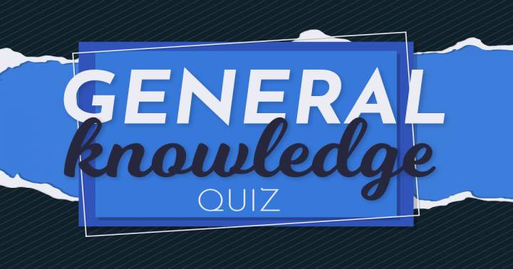 Banner for General Knowledge Quiz