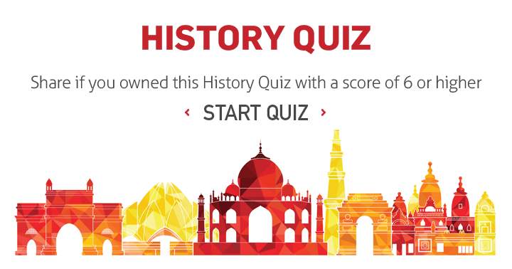 Banner for Do you like the past? Then take this quiz about History.