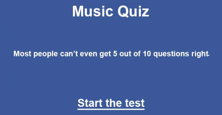 Banner for Music Expert Quiz