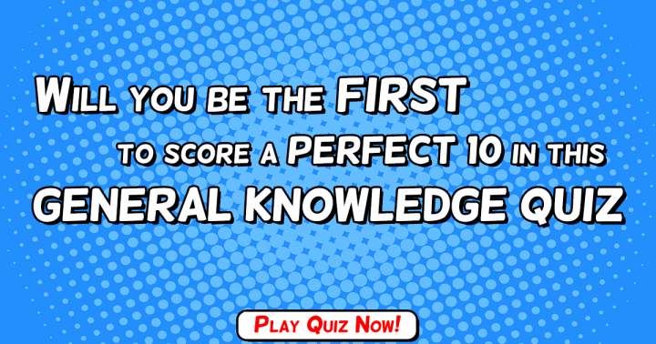 Banner for General Knowledge Quiz